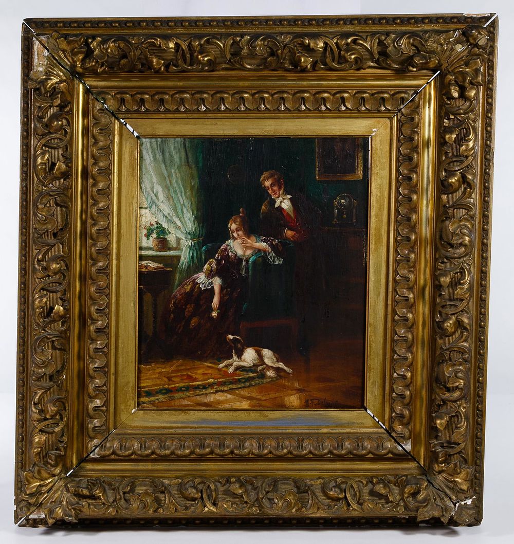 Lot 200: Unknown Artist (European, 19th Century) Oil on Board