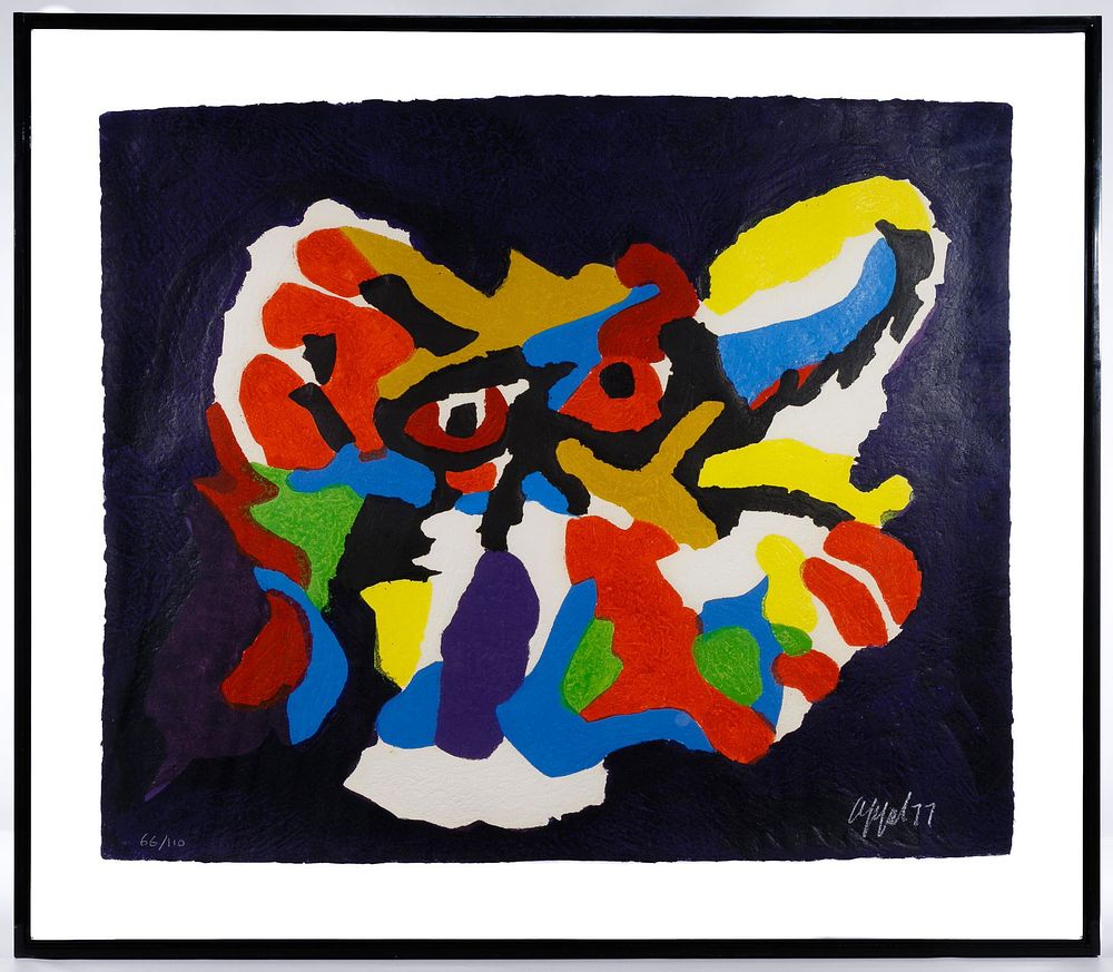 Lot 214: Karel Appel (American, 1921-2006) Lithograph