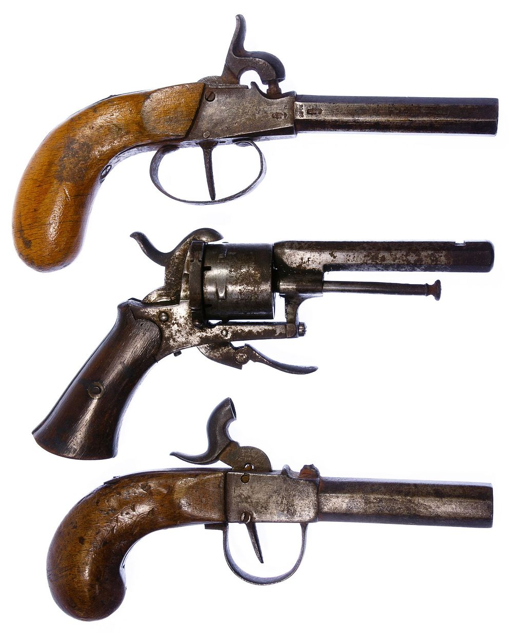 Lot 246: Black Powder Pistol Assortment