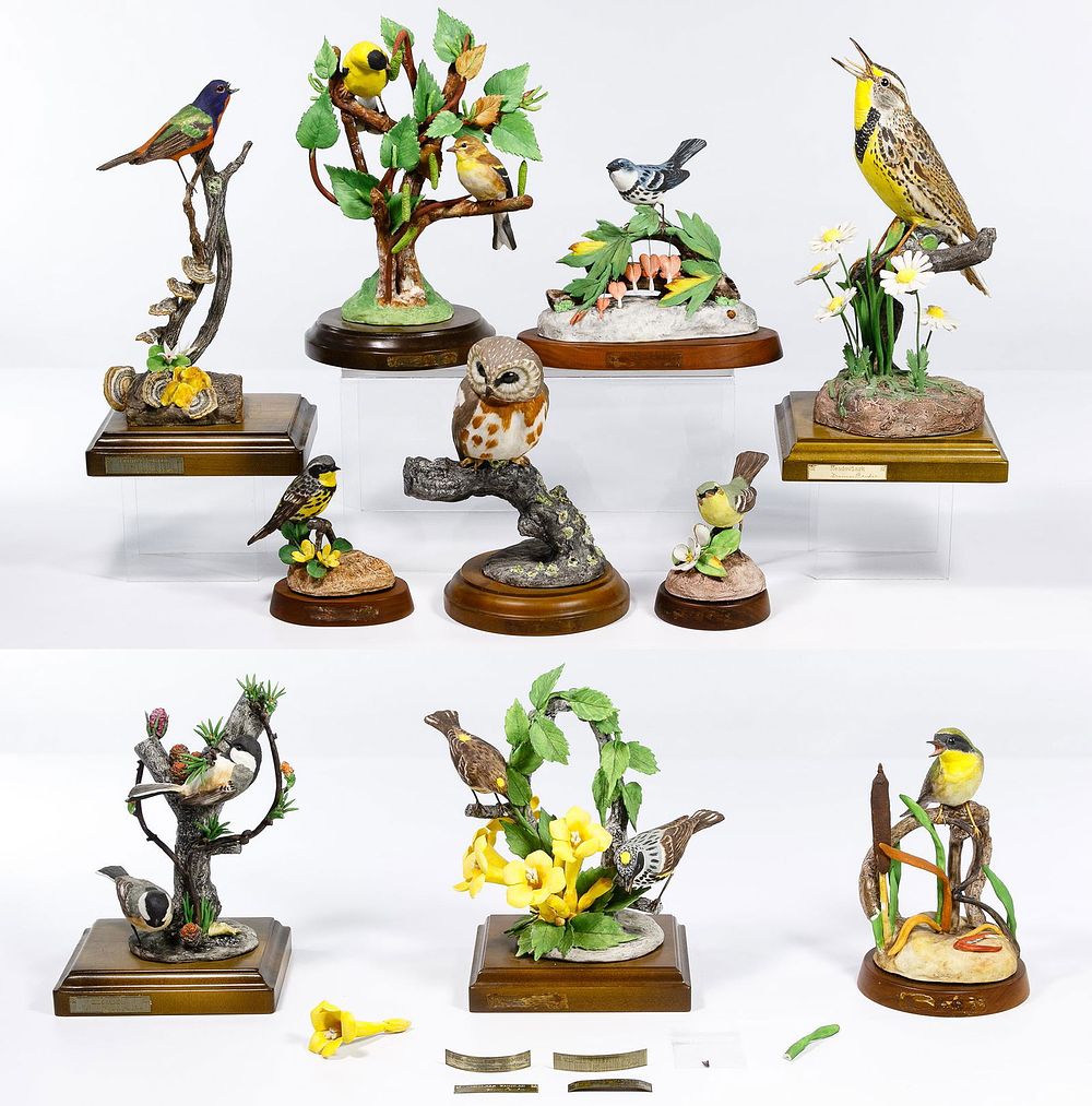 Lot 265: Boehm Bird Figurine Assortment