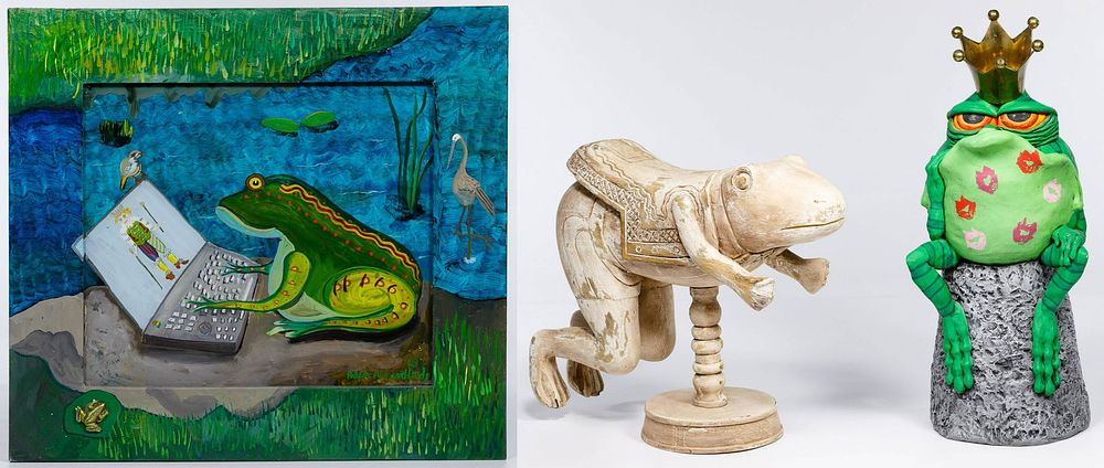 Lot 272A: Ralph Auf der Heide (American, 21st Century) Oil on