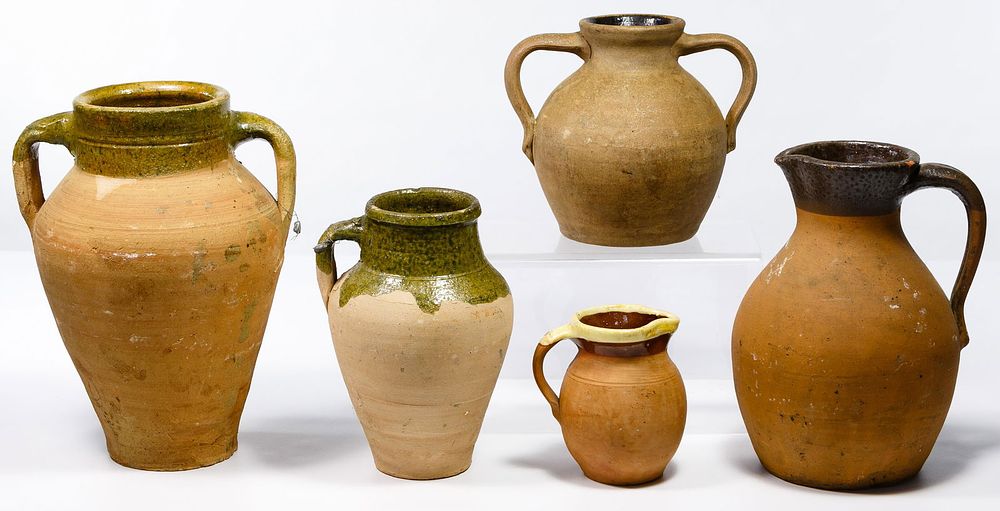 Lot 284: Earthenware Crock Assortment