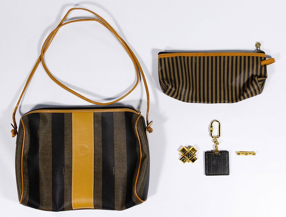 Lot 330: Fendi Purse and Accessory Assortment