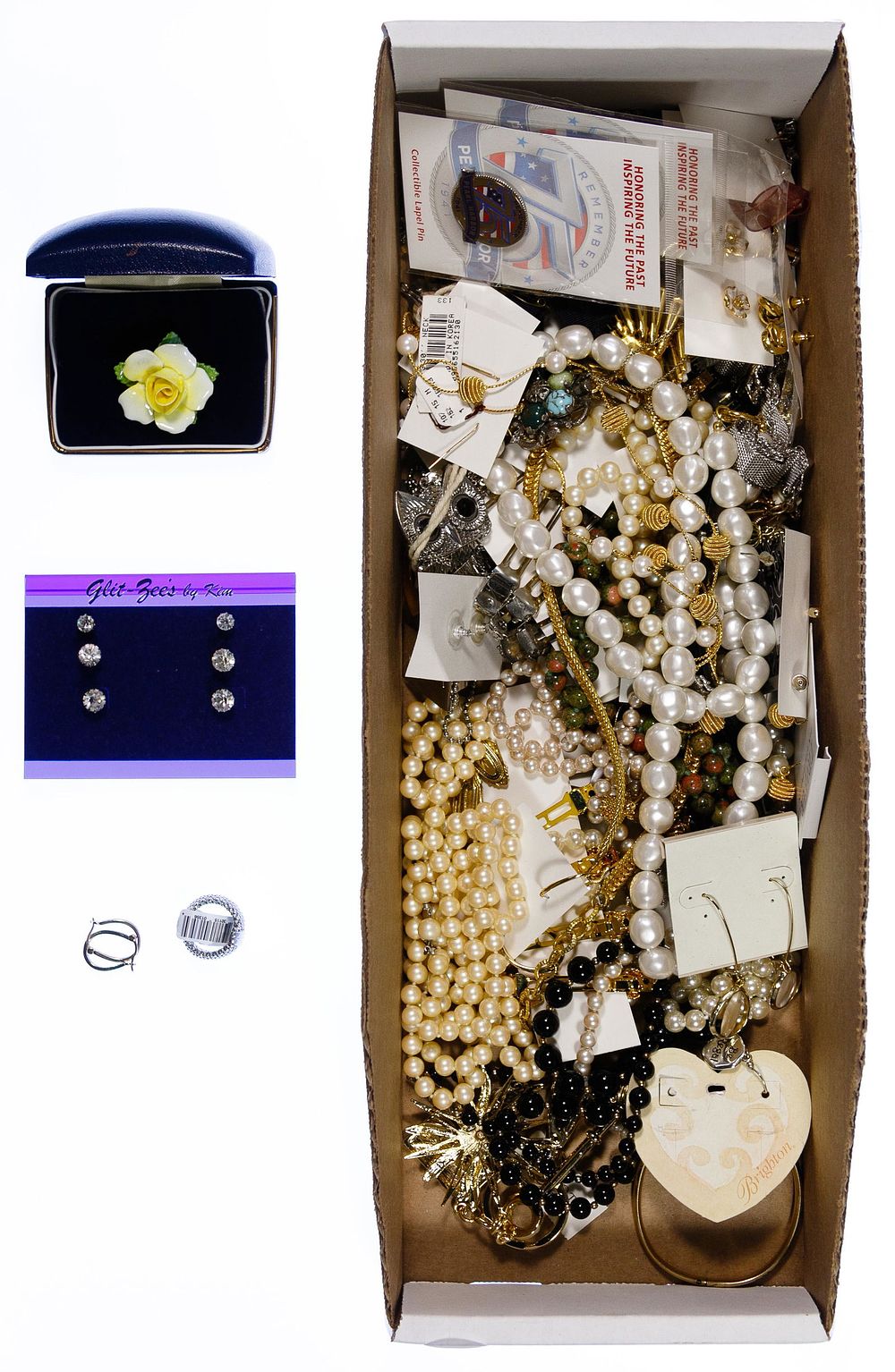Lot 365: Sterling Silver and Costume Jewelry Assortment