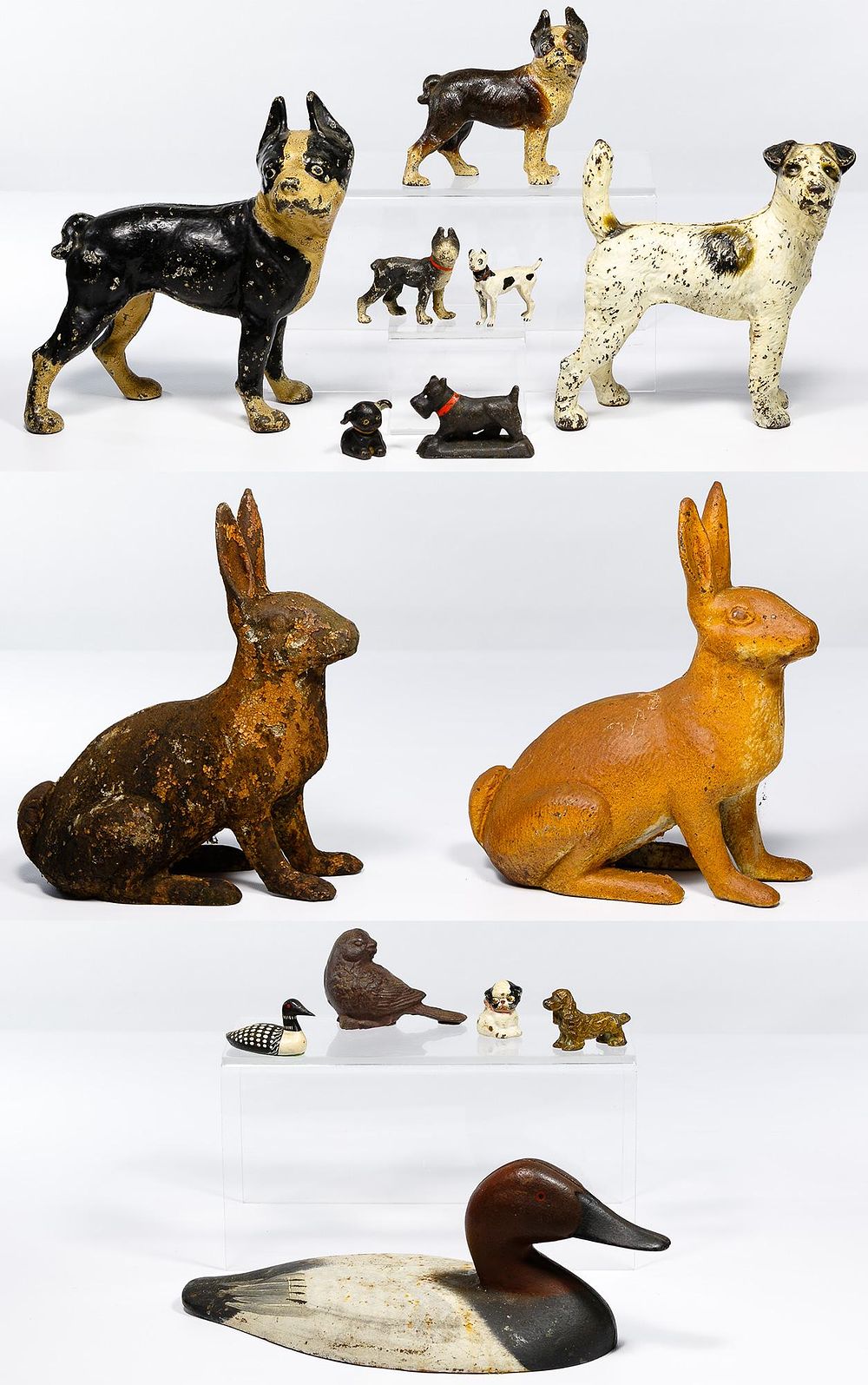 Lot 158: Cast Iron Animal Assortment