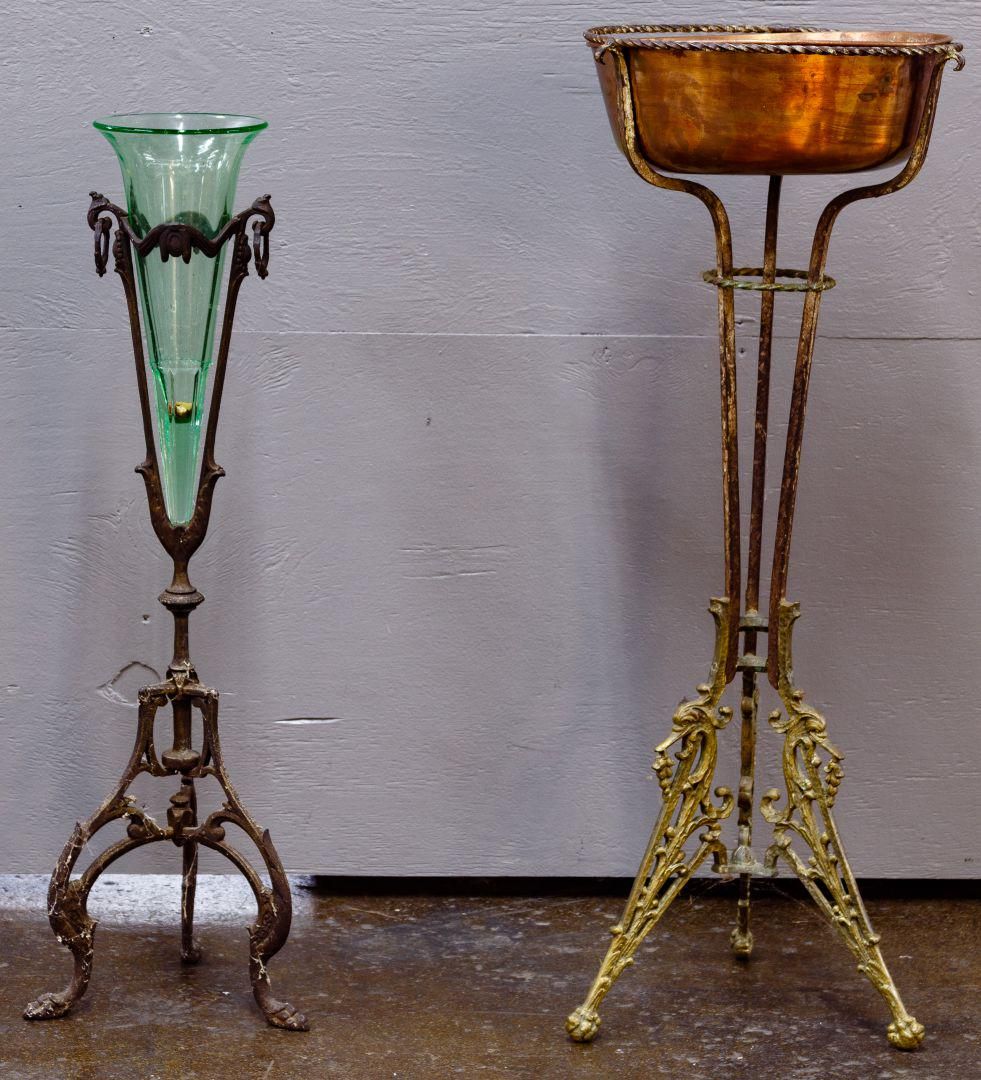 Lot 166: Cast Iron Stands