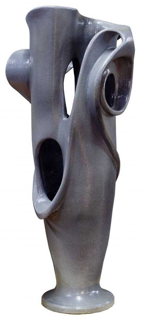 Lot 189: George Tudzarov (American, 1944-2000) Ceramic Abstract