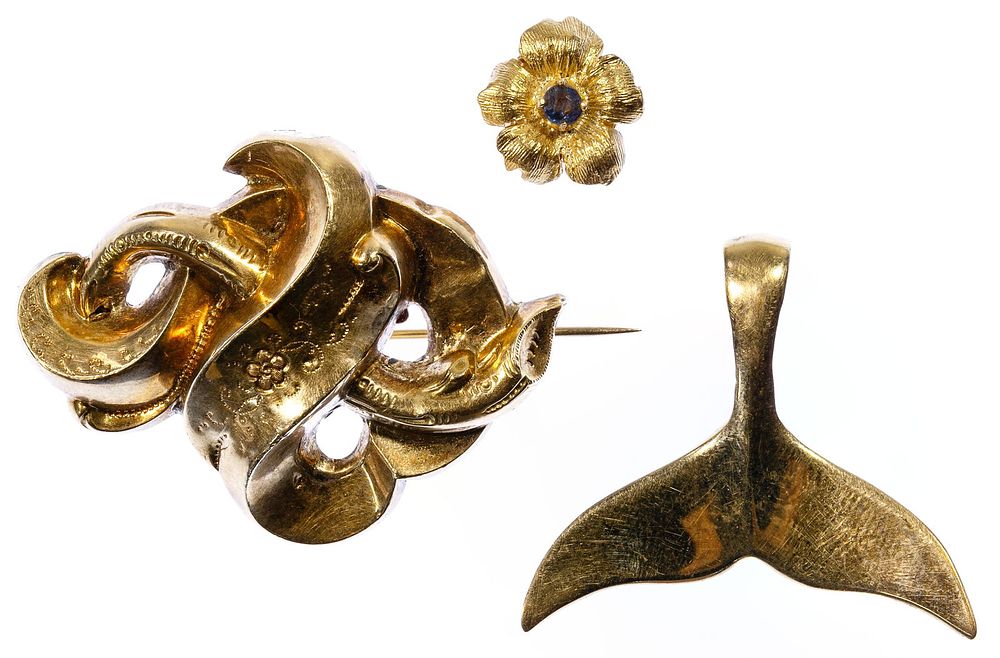 Lot 282: 14k Gold Jewelry Assortment