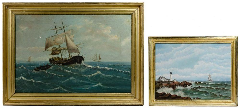 Lot 311: Artist Unknown (American, 20th Century) Oil on Canvas