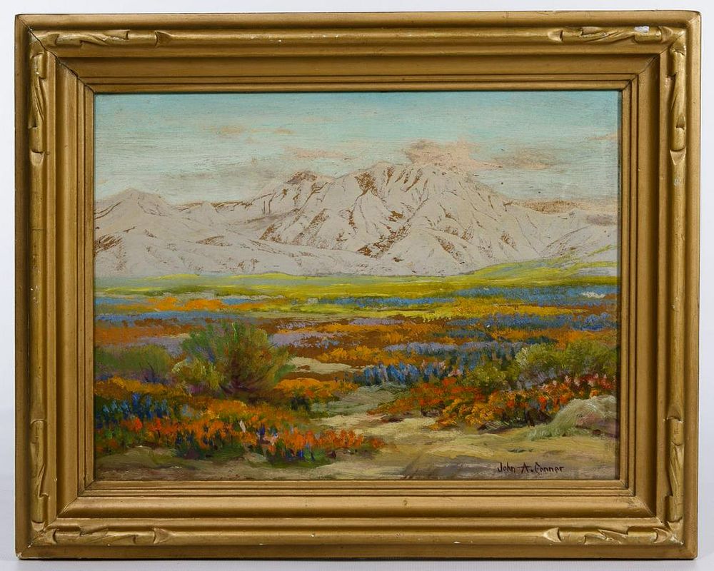 Lot 316: John Anthony Conner (American, 1892-1971) Oil on Board