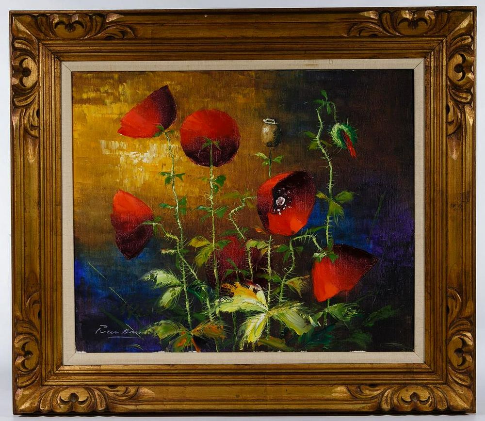 Lot 337: Unknown Artist (American, 20th century) Oil on Canvas