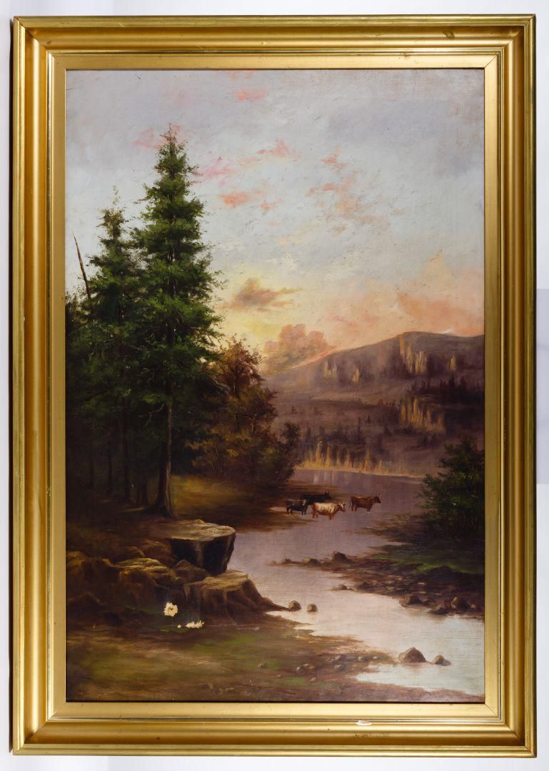 Lot 338: Unknown Artist (American, 20th Century) Oil on Canvas
