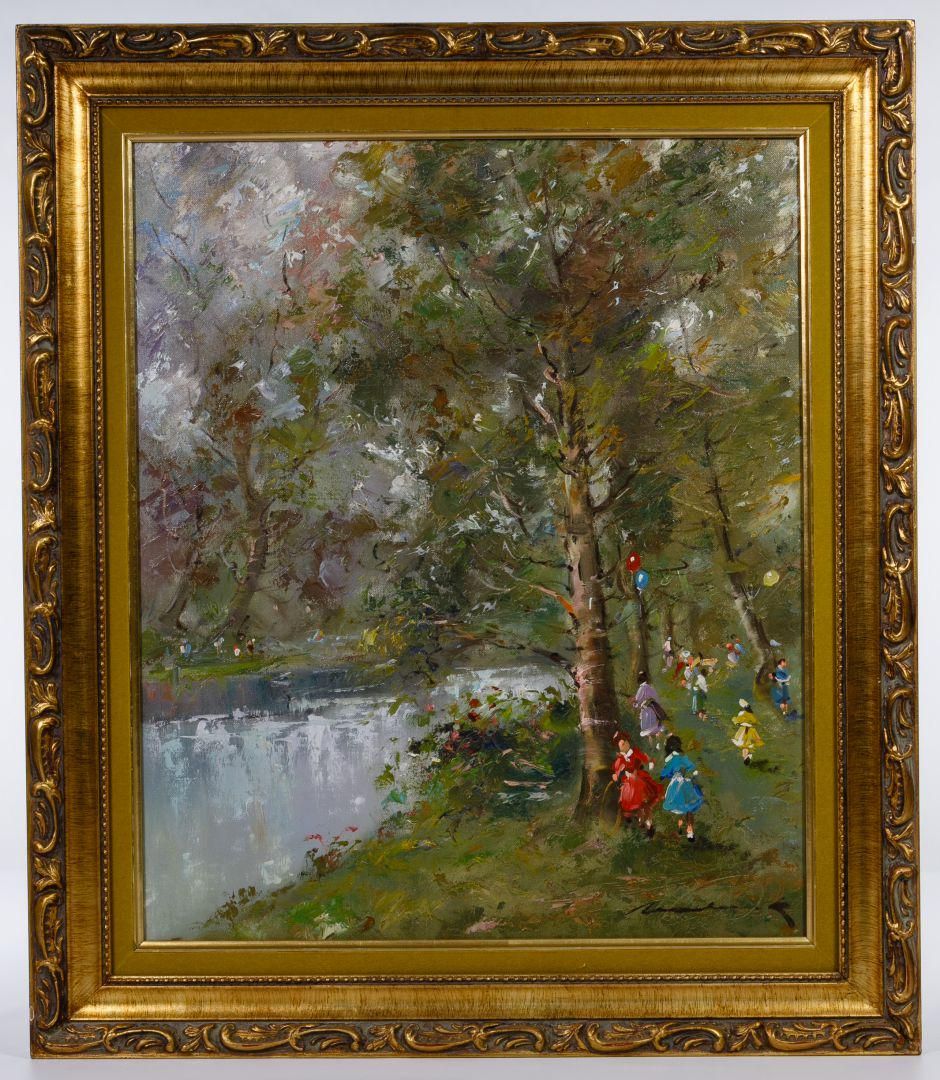Lot 357: Franz Martinek (Austrian, 1920-2007) Oil on Canvas