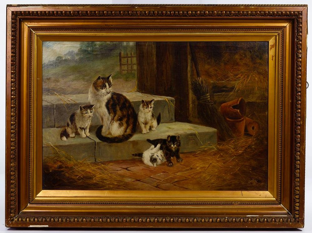 Lot 363: Unknown Artist (British, 19th Century) Oil on Canvas