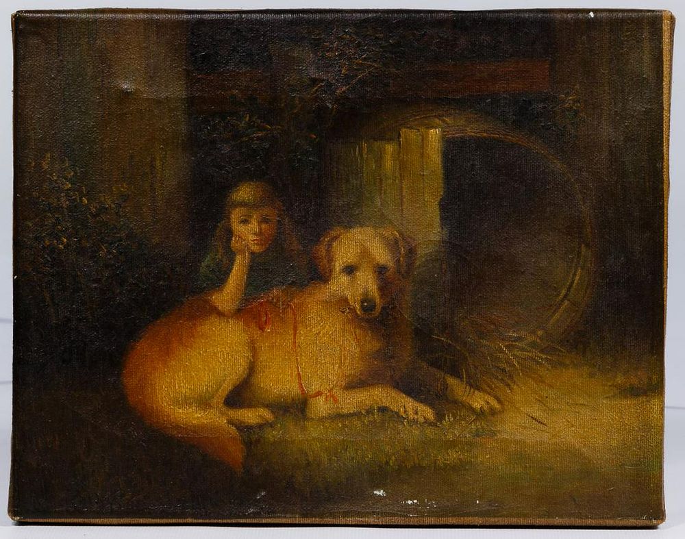 Lot 364: Unknown Artist (British, 19th Century) Oil on Canvas