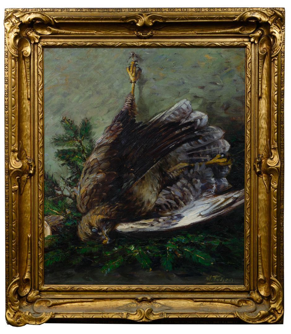 Lot 369: Willy Tiedjen (German, 1881-1950) Oil on Canvas