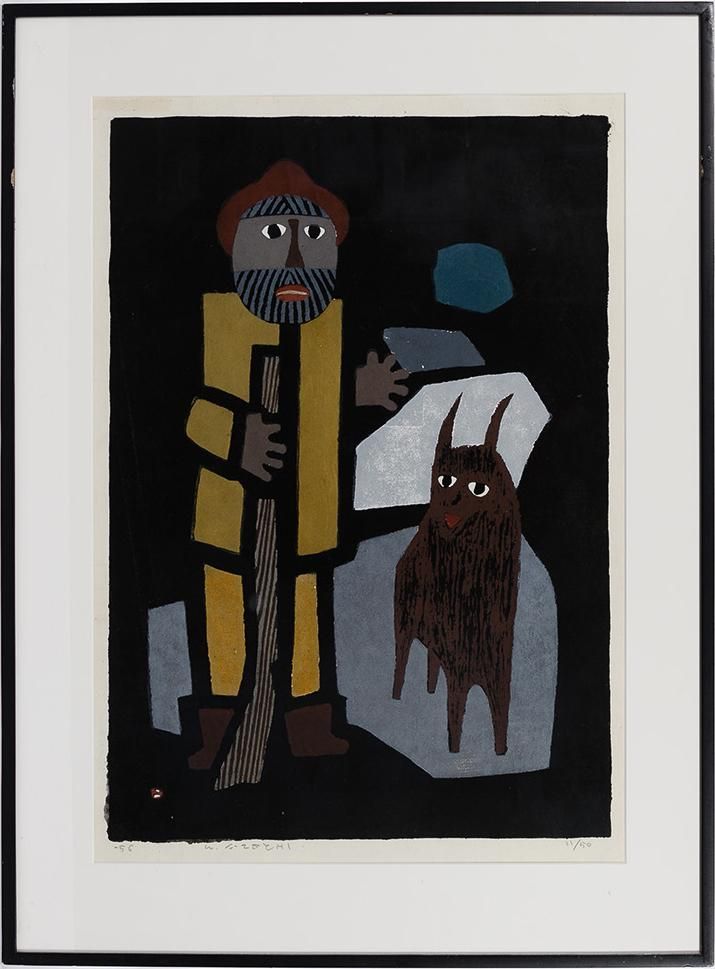 Lot 372: Azechi Umetaro (Japanese, 1902-1999)