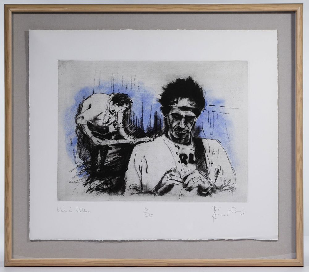 Lot 390: Ronnie Wood (British, b.1947) 'Keith in Kildare'