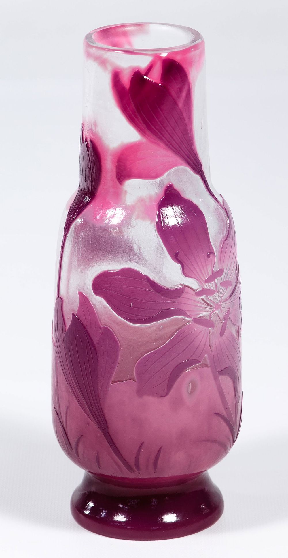 Lot 402: Emile Galle (French, 1846-1904) Fire Polished Cameo