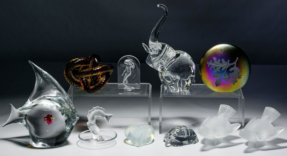 Lot 419: Lalique Crystal Assortment
