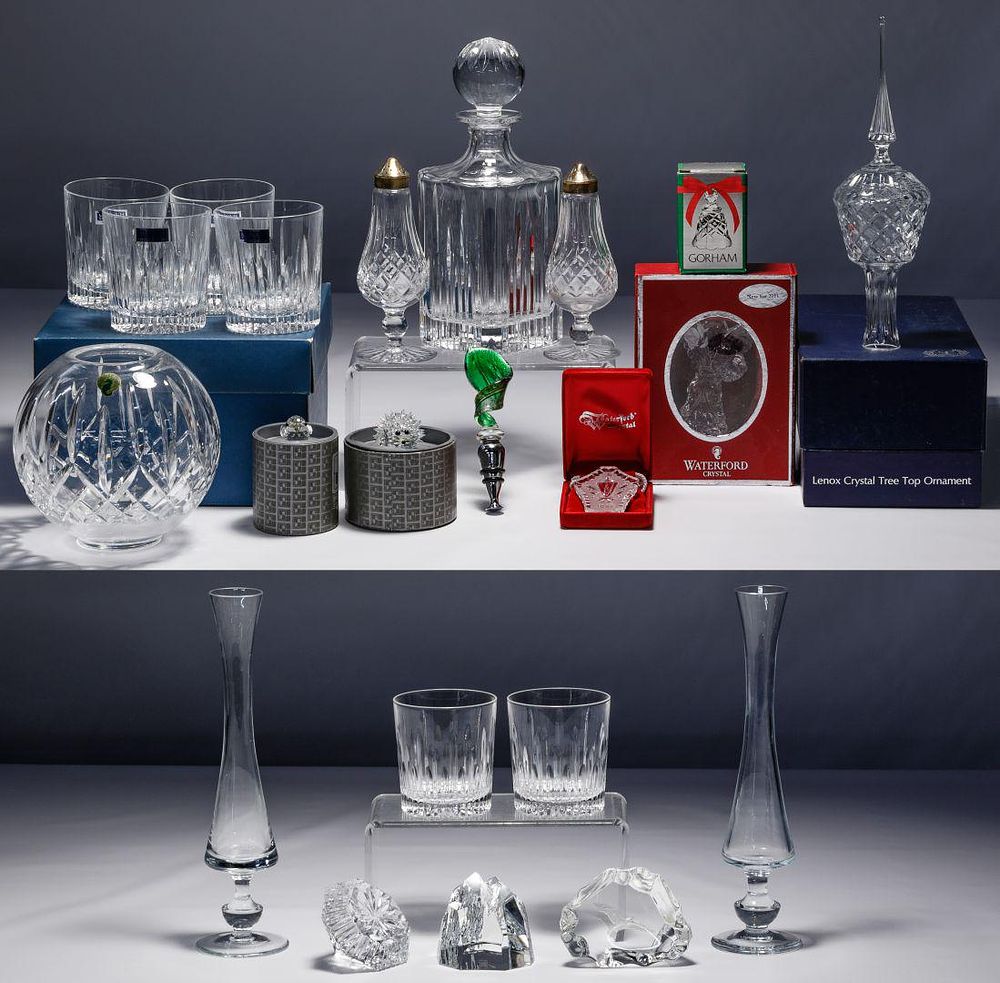 Lot 442: Waterford Crystal and Marquis by Waterford Assortment