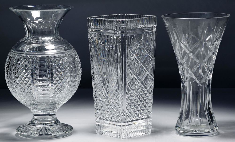 Lot 448: Waterford Crystal Vases