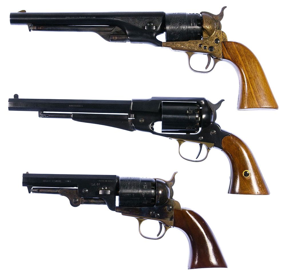 Lot 479: Black Powder Pistols
