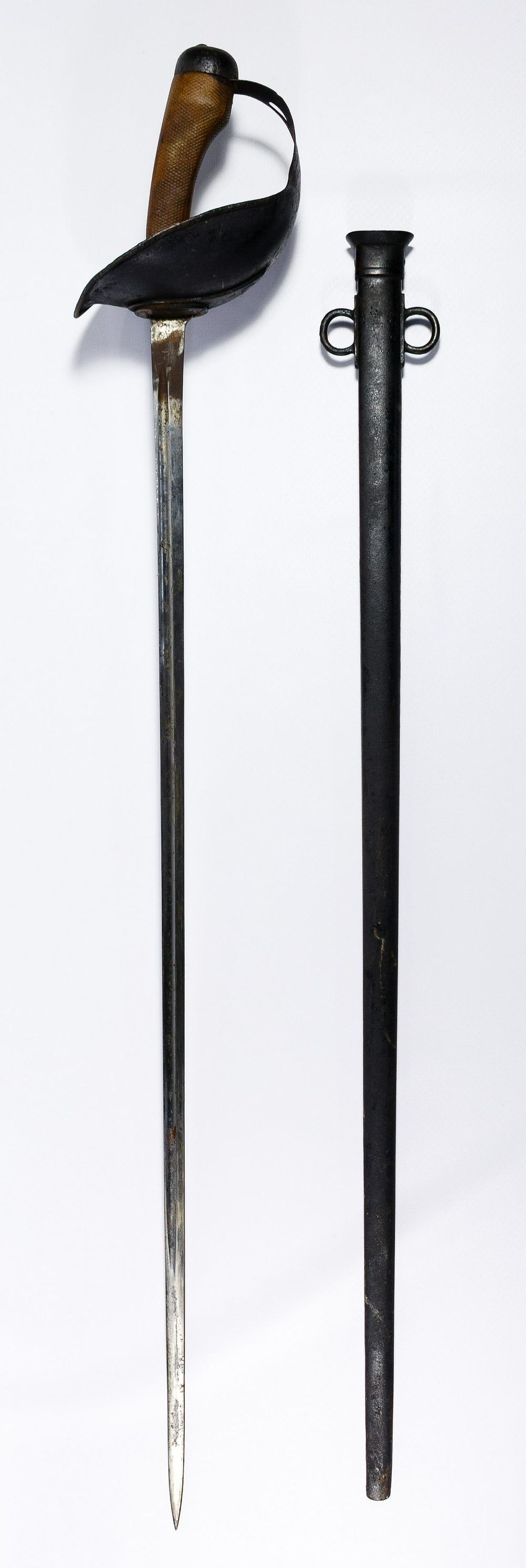 Lot 484: World War I British Calvary Trooper Sword with Scabbard