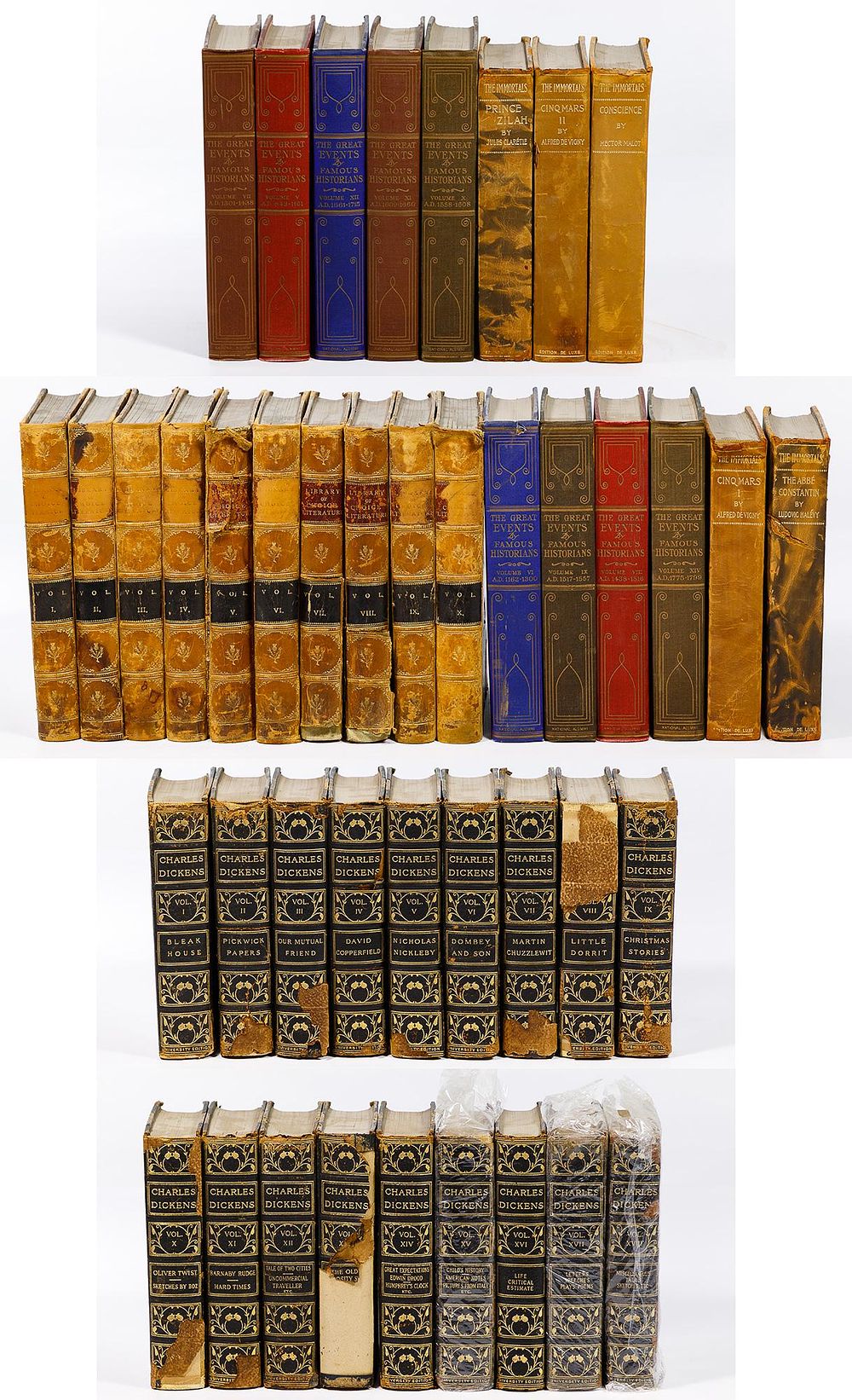 Lot 490: Charles Dickens Book Assortment