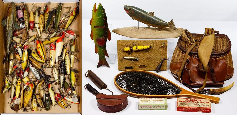 Lot 520: Fishing Tackle Assortment