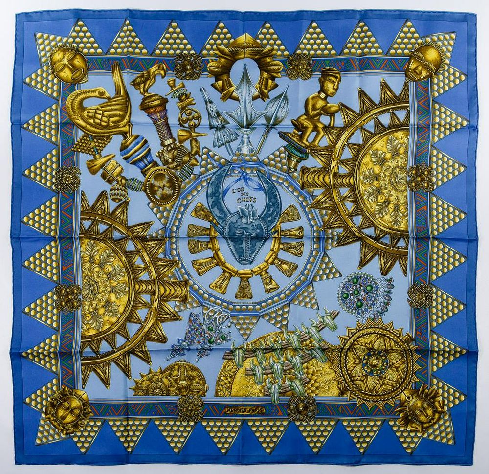Lot 547: Hermes Scarf