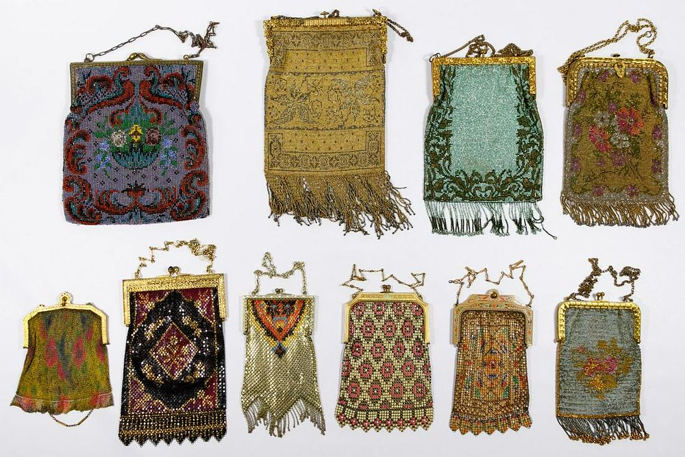 Lot 550: Beaded and Mesh Purse Assortment