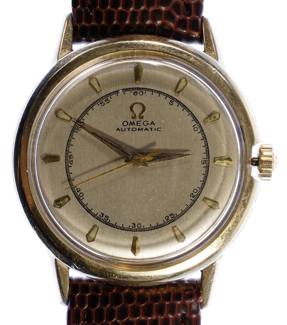 Lot 570: Omega 14k Gold Filled Automatic Wrist Watch