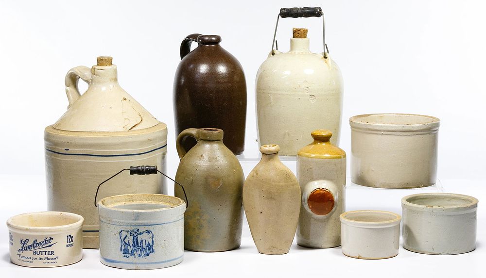Lot 668: Stoneware Assortment