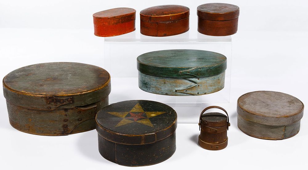 Lot 715: Shaker Style Box Assortment