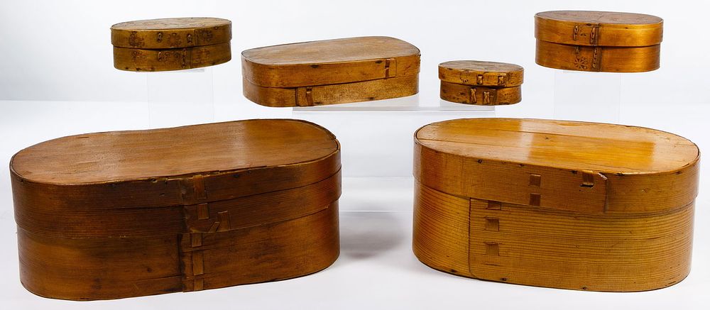 Lot 716: Shaker Style Box Assortment