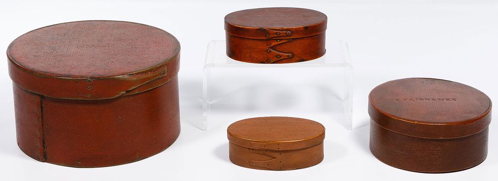Lot 717: Shaker Style Box Assortment