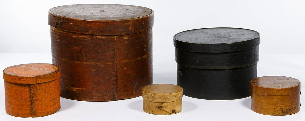Lot 718: Shaker Style Box Assortment