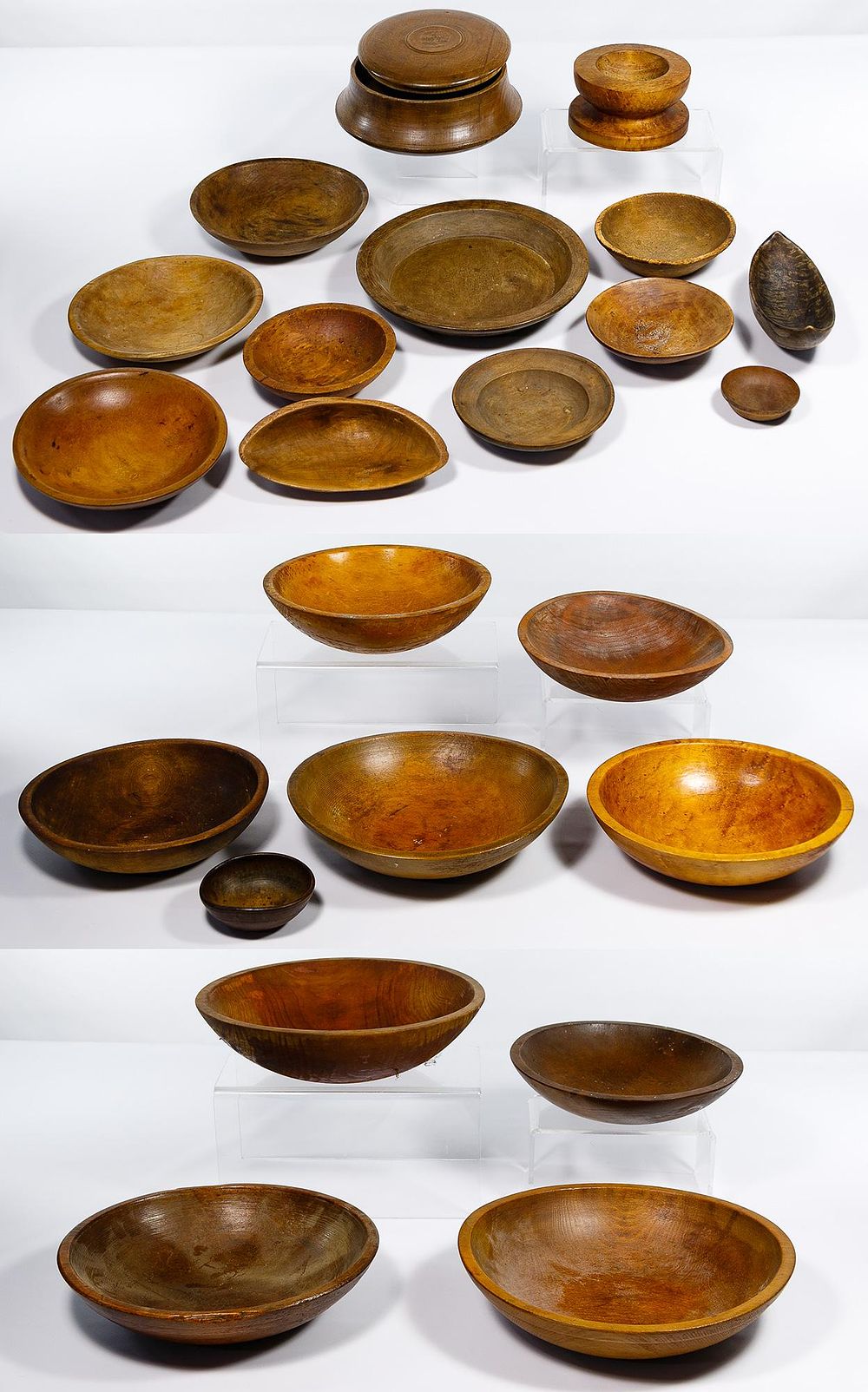 Lot 727: Wood Bowl Assortment