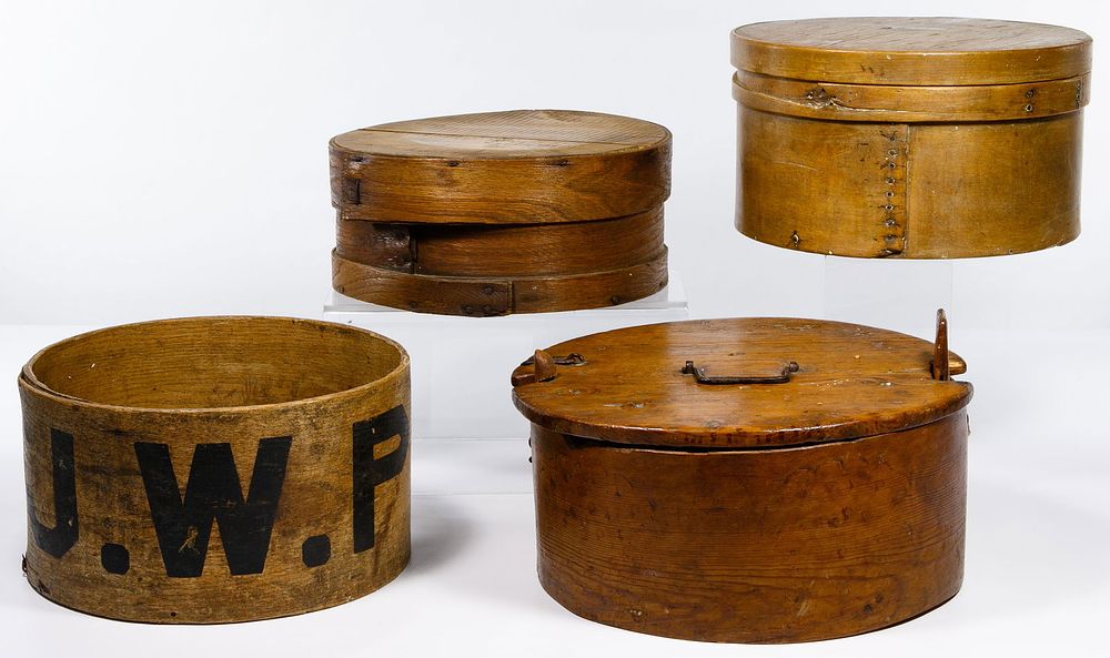 Lot 738: Bentwood Box Assortment