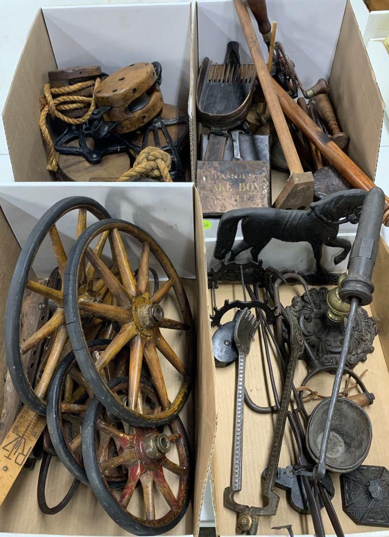 Lot 789: Primitive Object Assortment