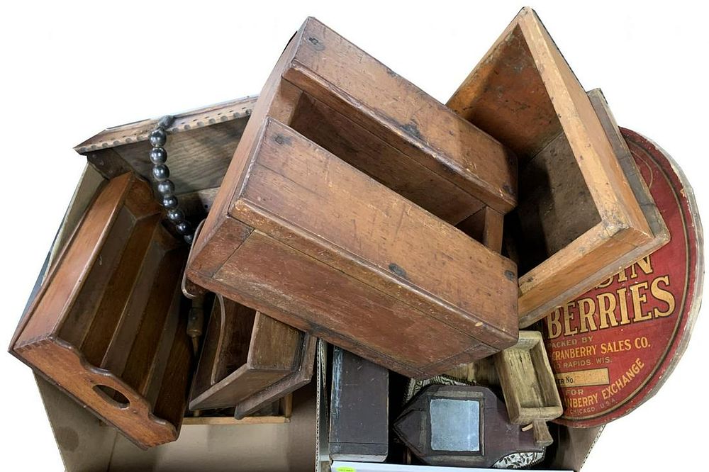 Lot 794: Primitive Wood Object Assortment