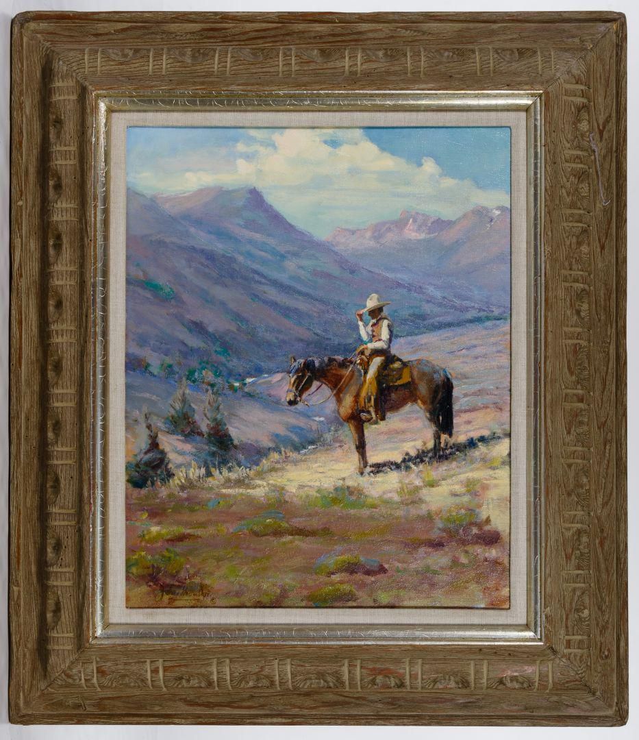 Lot 158: John Knowlton (American, 20th Century) 'Gooding Idaho