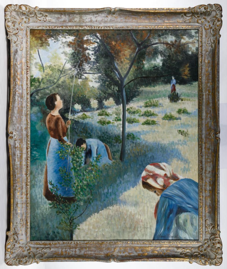 Lot 175: (After) Camille Pissaro (French, 1830-1903) Oil on