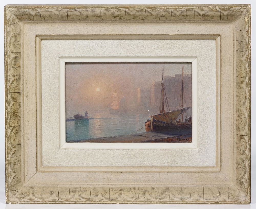 Lot 182: Aleksei Vasilievich Von Hanzen (Russian, 1876-1937) Oil