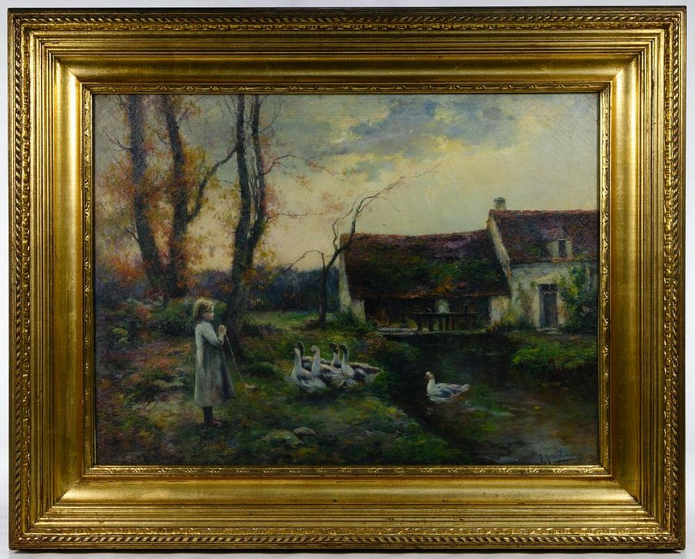 Lot 189: Michel Korochansky (Ukrainian / French, 1866-1925) Oil