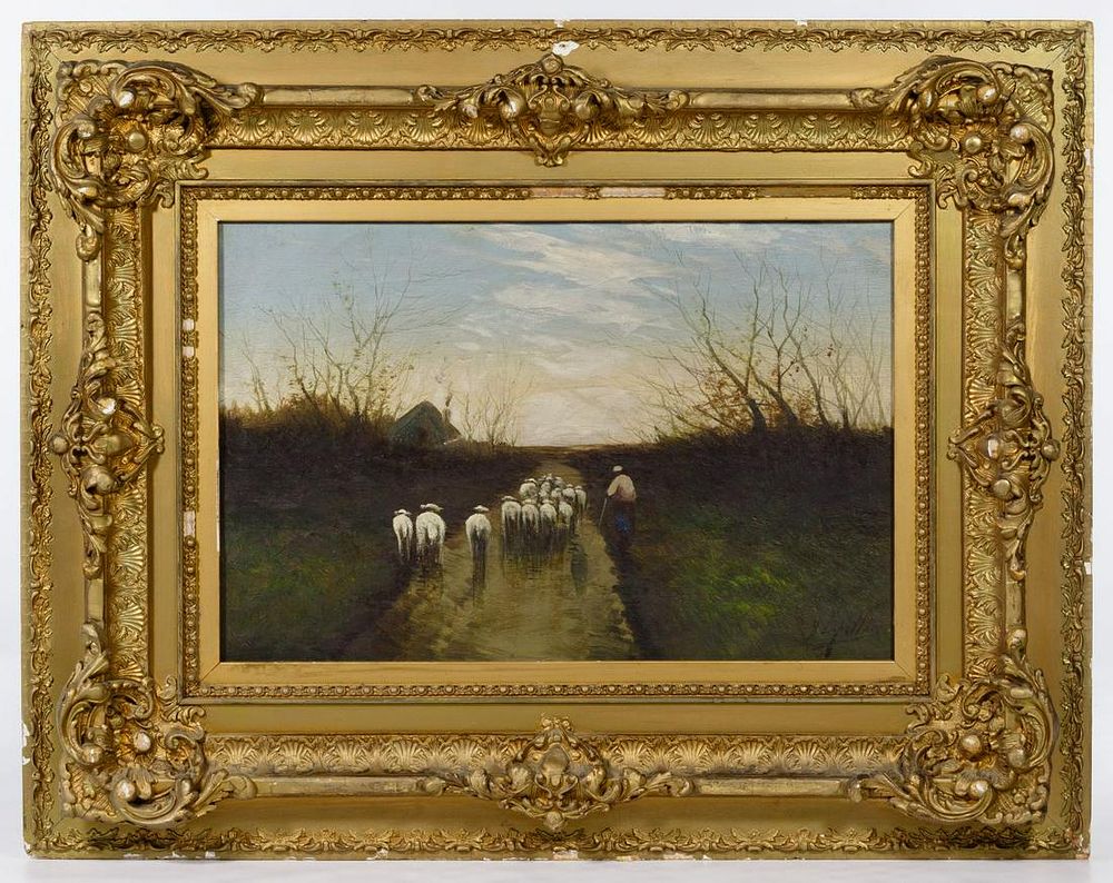 Lot 191: Unknown Artist (European, 19th Century) Oil on Canvas