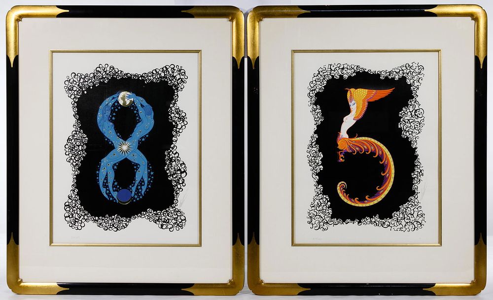 Lot 201: Romain de Tirtoff (Erte) (Russian, 1892-1990)