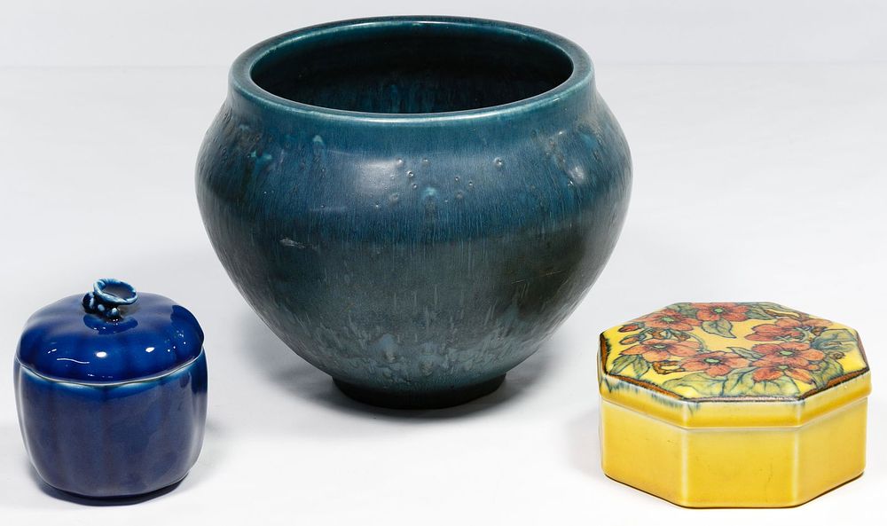 Lot 225: Rookwood Pottery and Porcelain Assortment