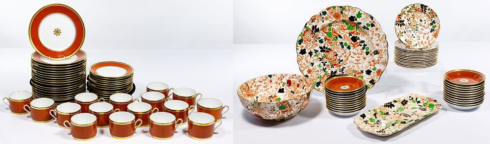 Lot 235: Richard Ginori and Royal Cauldon China Assortment